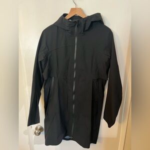 lululemon athletica Women's Black Raincoat